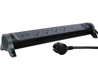 LEGRAND Przedłużacz ochronny - 5X2P+Z+USB AC 1.5M-CZARNY - 1047778 - zdjęcie 3